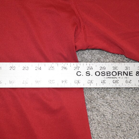 The Flash Insignia Northern Gravity Gear Polo Red Size 4X Dri Tech - Picture 5 of 7